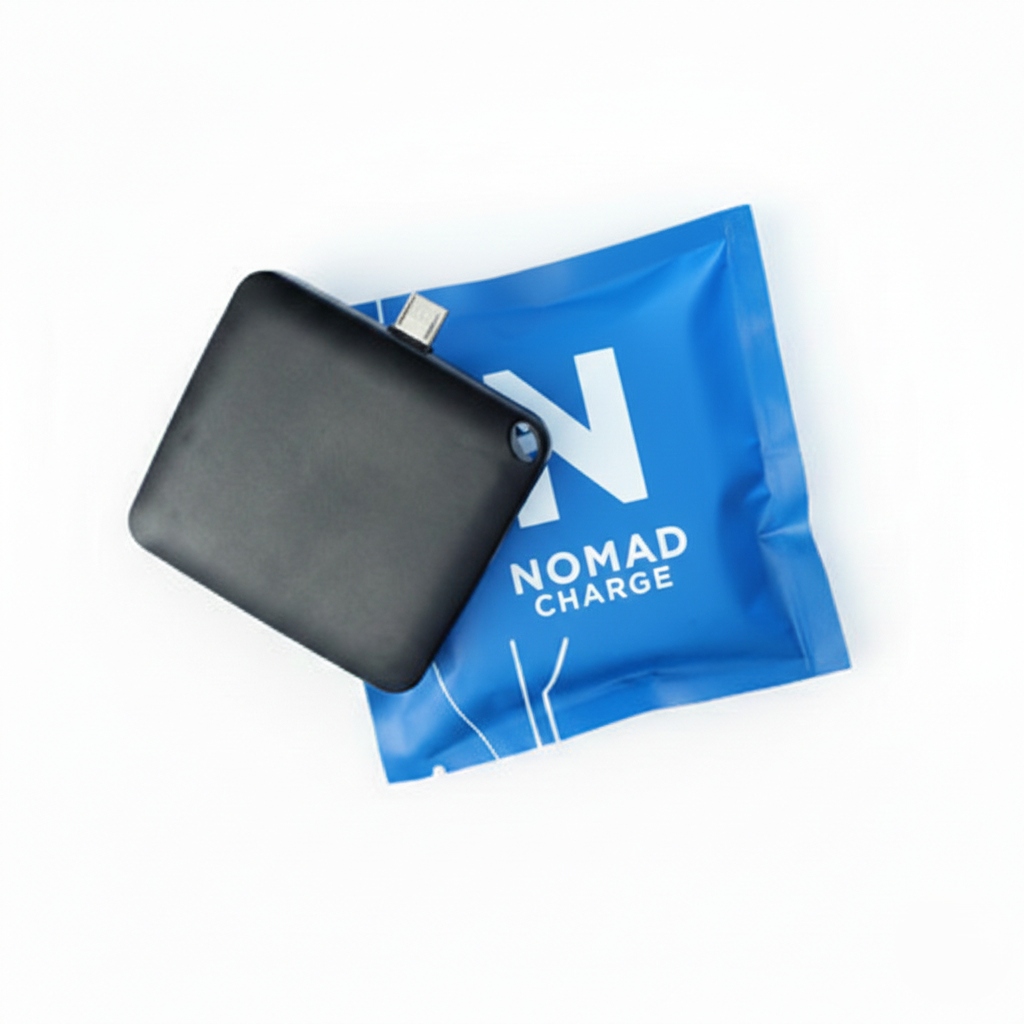 Disposable Power Bank Branding Example