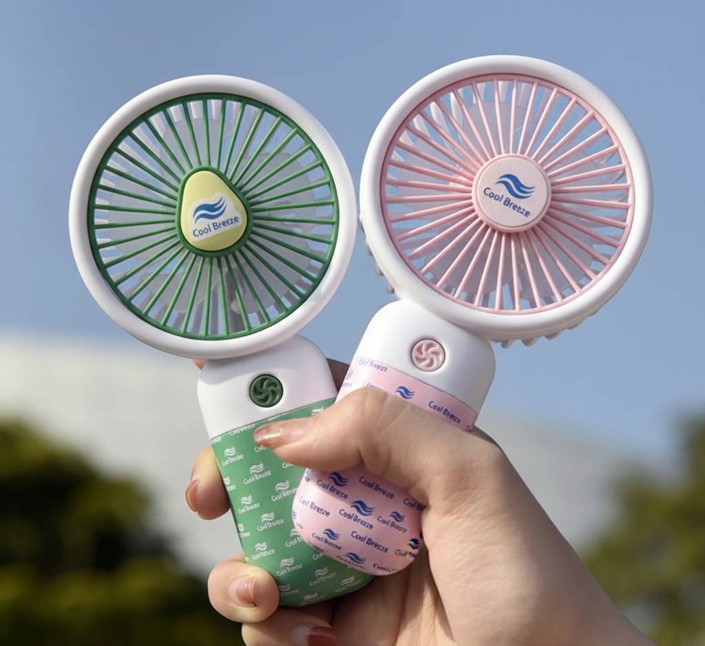 Rechargeable Hand Fan View 3